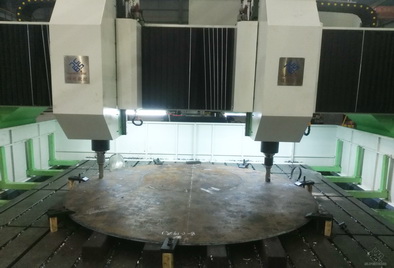GZP系列龙门移动式高速平面钻床钻孔加工图片